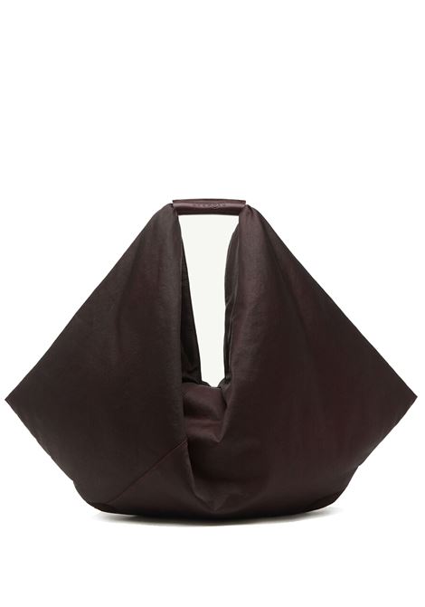 japanese draped bag woman brown MM6 MAISON MARGIELA | SB5WC0019 P8487T5075